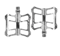 CBUQB YUAILI Store Apto for Pedales de Bicicleta de montaña 9/16quot;Ultraligero Ciclismo aleación de Aluminio ensanchar Plano Antideslizante BMX MTB  en oferta