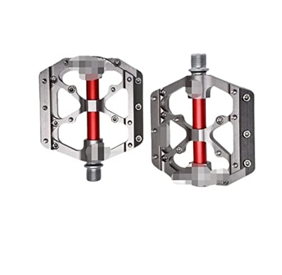 CBUQB YUAILI Store Ajuste for Pedales de Bicicleta ultraligeros Antideslizantes BMX MTB Pedal de Bicicleta de Carretera Ciclismo 3 Pedales de Biciclet