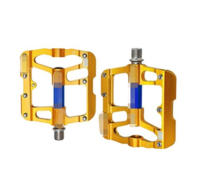 YUAILI Store Ajuste for S2 S11 S12 Pedales de Bicicleta Pedal de Bicicleta Antideslizante MTB Pedales aleación de Aluminio Plano aplicable Impermeable
