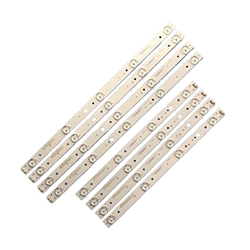 CARZE LED Tira de retroiluminación 4/5 lámpara Apta for LG 43"TV CRH-A4330300104L6CN Rev1.0 CRH-A4330300105R6CN Rev1.0 LED 43UG620V 43UJ620V Tiras de  características