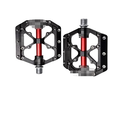 CBUQB YUAILI Store Ajuste for Pedales de Bicicleta ultraligeros Antideslizantes BMX MTB Pedal de Bicicleta de Carretera Ciclismo 3 Pedales de Biciclet