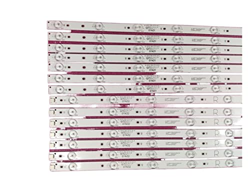 CARZE LED Lámpara de retroiluminación 14 Fit for Philips 55"TV 55PFF5701 / T3 LB55072 55PUS6501 / 12 TPT550U2 EQLSHA.G GJ-2K16-550-D714-V4-L TPT550J1  precio