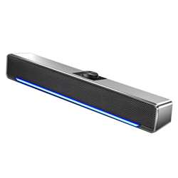 THYKL Barra de Sonido inalámbrica de Altavoz Bluetooth Auxiliar Barra de Sonido Envolvente de Teatro con luz for TV de PC Computadora de la computador características