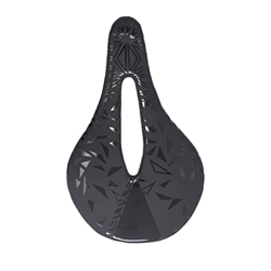 NANXIANG Jisheng Store Accesorios Asiento de Fibra de Carbono Mountain Road Bike Cojín Suave Ultraligero Fácil de Instalar Sillín de Bicicleta Black S precio