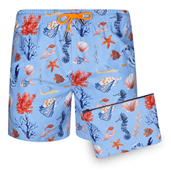 Blue coast yachting Bañador Hombre Estampado Secado Rápido características