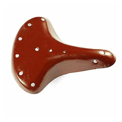 NANXIANG Jisheng Store Asiento de sillín de Confort Vintage con Resorte de Cuero Real for Bicicleta clásica Durable Product