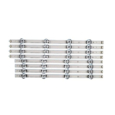 CARZE TV Backlight Barras de Tiras LED Kit Lámparas Lámparas Ajuste for LG 42LF560V 42LF5610 A B 42LB5520-ZC 42LB5610-ZF 42 Pulgadas Reemplazo Tiras d