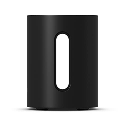 Sonos Sub Mini, El subwoofer inalámbrico Que Ofrece Unos Graves Profundos (Negro)