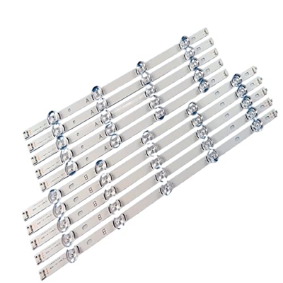 CARZE 10pcs / Set DIRIGIÓ Ajuste de la Tira for Innotek DRT 3.0 50"Ajuste for LG 50LB5610 50LB650V 50LB653V 50LF5800 6916L-1978A 1779A 1982A 1983A 173