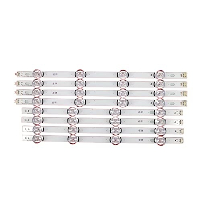 CARZE 8 PCS (4 * A Ein, 4 * B) LED Adecuado LG Adecuado Innotek DRT 3,0 42"-A/B Typ 691 6L 1709B 1710B 1957E 1956E 6916L-1956A Tiras de luz de Fondo d