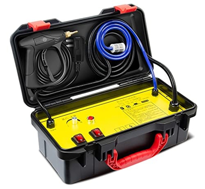 Limpiador de vapor de alta presión portátil Máquina de limpieza de vapor 3000W 4.5Bar Temperatura alta temperatura Aire acondicionador de aire de alta