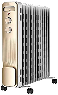 Calentador Eléctrico Portátil, Calentador Eléctrico Radiador De Aceite Calentador Eléctrico Calentador De Espacio Portátil con Estante De Secado Plega