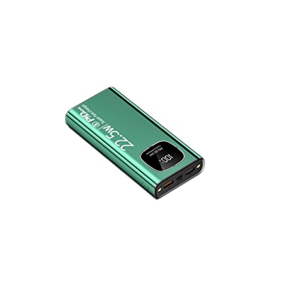XCC Aleación de Aluminio de Gran Capacidad 30000 MAh PD22.5w Banco de energía de Carga súper rápida Carga rápida QC3.0 Fuente de alimentación móvil (C