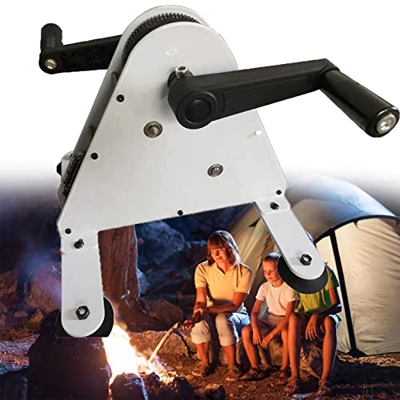 ZUKETANG Generador De Manivela De Mano De 50 W/100 W Salida De CC 1-35 V Cargador De Manivela De Mano Portátil, Fuente De Alimentación De Emergencia p