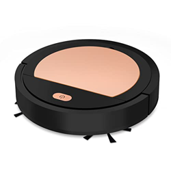 Flashing Limpiador Robot USB Robot de Barrido Inteligente Aspirador de Barrido en seco y húmedo Limpiador de Pisos Inteligente (Color : Black, Size :  en oferta