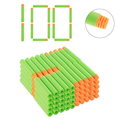 KeepDo 100 dardos Nerf para accesorios Nerf, 7,3 cm, flechas nerf para Nerf N-Strike Elite MEGA Blasters Series