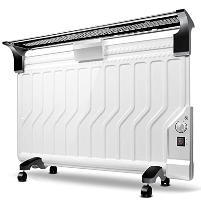 Calentador Eléctrico Portátil, Calentador Eléctrico Calentador Versión Mecánica Blanca Radiador Lleno De Aceite Mini Termostato De Habitación Eléctric