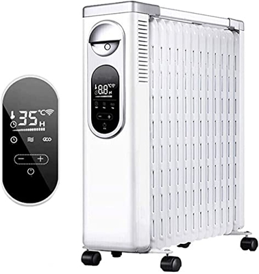 Calentador De Espacio Calentador Eléctrico Radiador De Aceite Calentador Eléctrico 13 Fin 2Nd 4Kw Radiador De Aceite Digital con Control Remoto - Pant
