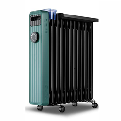 Calentador De Espacio Calefacción Eléctrica Calefacción Eléctrica, Radiador De Aceite 2000 Watts Bajo Consumo, Termostato Ajustable, Calefacción Eléct en oferta