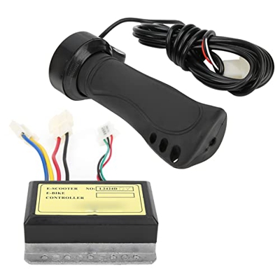 Juego de Controlador de Cepillo de 3 Cables, Juego de Controlador de Bicicleta Eléctrica Duradero, Piezas de Bicicleta Eléctrica de 12 V 250 W para Pi