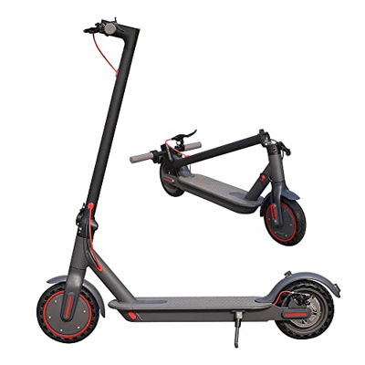 Scooter eléctrico para adultos, neumáticos de 8,5 pulgadas, E Scooter 3 modos de velocidad hasta 25 km / h, 25 km de largo alcance, portátil y plegabl