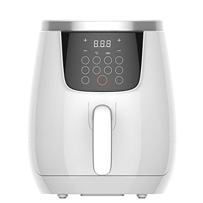 Freidora De Aire Freidoras Eléctricas De Aire Caliente Cocina Sin Aceite De Horno De 1300 Vatios con Pantalla Digital LCD Y Olla Antiadherente Reempla