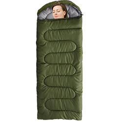 Zhihui Sacos de dormir para adultos, resistente a la humedad, para clima cálido, saco de dormir de 4 estaciones con bolso para camping, viajes, interi precio
