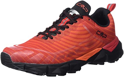 CMP Thiaky Trail Shoe, Zapatillas para Carreras de montaña Hombre, Fuego, 45 EU
