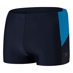 Speedo Dive Aquashort Am Bañador, Hombre, True Navy/Pool/Oxid Grey, 30 precio