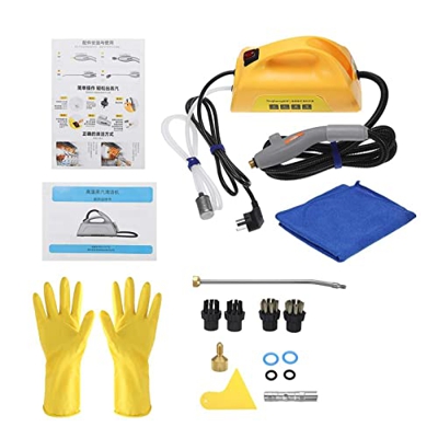 Limpiador de vapor de alta presión portátil Máquina de limpieza móvil de alta presión de alta temperatura 2600W Máquina de limpieza de vapor Desinfect