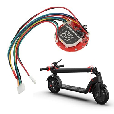 Salpicadero de Scooter Eléctrico, Placa de Circuito de Scooter Eléctrico Impermeable PCB con Pantalla de Datos Clara para HX X7