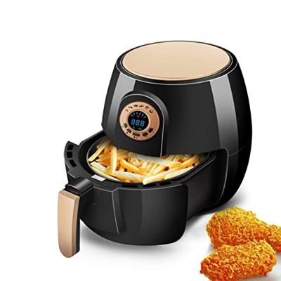 Freidora De Aire, Freidora Eléctrica De Aire Caliente De 3,6 L, Cocina De Horno, Una Pantalla Digital, con Cesta Fácil De Limpiar Y Olla Antiadherente