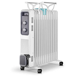 Calentador Eléctrico Calefacción Eléctrica Calefacción Eléctrica con Termostato 9, 11, 13, 15 Aletas De Calefacción, Radiador De Aceite Calentador 150 precio