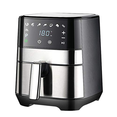 Freidora De Aire De Torre De 3,5 L, Freidora Sin Aceite, Panel Táctil De 8 Modos, Tiempo Y Temperatura Ajustables, Freidora De Aire Caliente De 1500 W