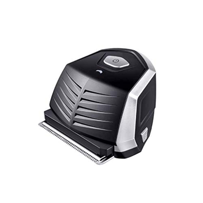 FMOPQ LFQCHRERT Professional Hair Clipper Electric Clipper Carbon Steel Blade with 1.5mm to 15mm Limit Comb Rechargeable Trimmer Waterproof (Black)