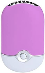 OMIAJE Mini Ventilador USB Batería de Litio Incorporada Aire Acondicionado Ventilador Recargable de Viaje Purificador de Aire Humidificador F015 Rosa  en oferta