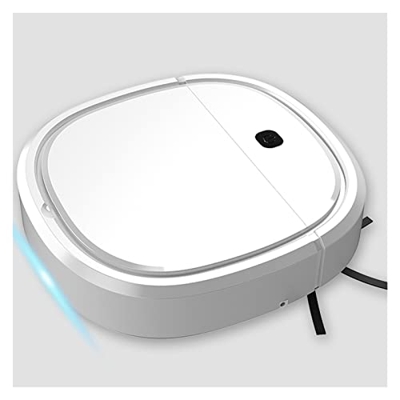 Flashing Robot Aspirador Control Táctil Carga Automática Barrido Y Trapeado Hogar Inteligente (Color : White, Size : One Size)
