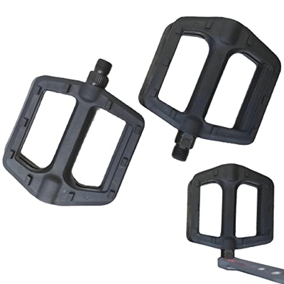 Jimtuze 2 Pcs Pedales de Bicicleta para MTB | Pedal de Ciclismo Ligero con rodamientos sellados,Accesorios de Repuesto para Bicicleta de montaña, MTB,