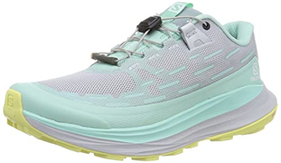 SALOMON Shoes Ultra Glide, Zapatillas de Trail Running Mujer, YUCCA/Pearl Blue/Charlock, 41 1/3 EU