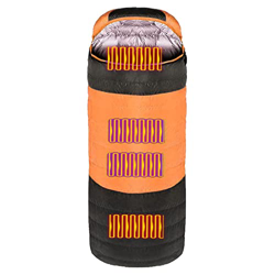 WLDOCA Saco de Dormir calentado por USB para el Invierno al Aire Libre portátil de 3 temperaturas Ajustable colchón de Camping,B,1 precio