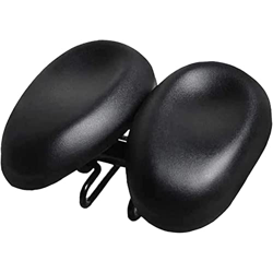NUMBER Nuevo Asiento de Bicicleta Sin Nariz, CóModo Asiento de Bicicleta para Hombres y Mujeres, CojíN ErgonóMico Suave de Doble Almohadilla para Sill precio