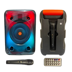 Altavoz Bluetooth Grande y Potente Portatil Inalámbrico con Luz Bass Sonido Estéreo y Apoya Micro SD AUX características