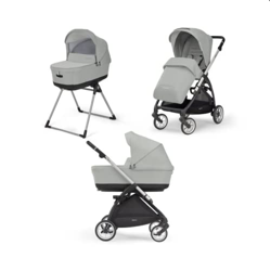 Sillas de paseo marca Inglesina. Modelo System Duo Electa Greenwich Silver en oferta