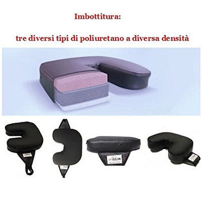 Compatible con motores ZANINI Cojín para sillines de moto scooter talla grande 34 x 31 cm protección antideslizante de piel sintética cojín grosor 8 c