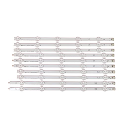 CARZE Retroiluminación AR Ray LED Barra de Tira Apta for LG 42LN540V 42LN613V 42LA620V LC420DUE 42LN575S 42LA620S 42LN540S-R2 6916L-1217A Tiras de luz características
