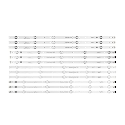 CARZE 12 PCS/Colocar LED Falta de retroiluminación Adecuada for LG 65UK6100PLB 65LG63CJ-CA 65UJ6100 65UJ630A 65UJ630Y SSC_65UJ63_UHD_ D 65UJ6300 65UJ6