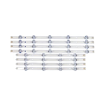 CARZE 8pcs X Led Falta De Retroiluminación Lámpara Ajuste For LG 47"TV Ajuste For Innotek DRT 3.0 47"47lb6300 47gb6500 47lb652v 4 7lb650v Lc470duh 47l