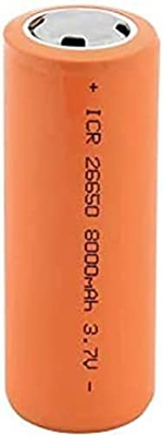 3.7v 8000mah High Power Batterij, Oplaadbaar Voor Koplamp Power Bank Walkie Talkie Audio Apparatuur Apparatuur Microfoon, 6 Stks,1 St