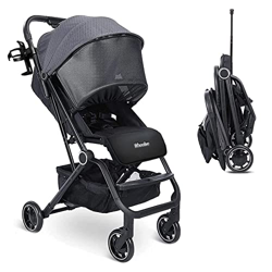 Wheelive Cochecito de Bebé Ligero, Cochecito de Viaje Compacto Fácil de Plegar con Una Mano con Respaldo Ajustable y Cesta de Almacenamiento, Cochecit precio