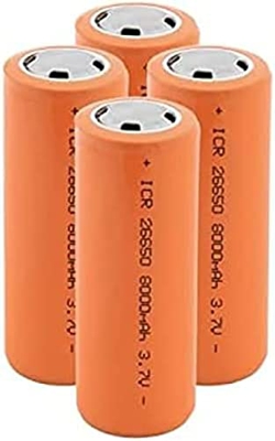 High Power 3.7v 8000mah Batterij, Oplaadbaar Voor Koplamp Power Bank Walkie Talkie Audio Apparatuur Apparatuur Microfoon, 2 Stuks,8st